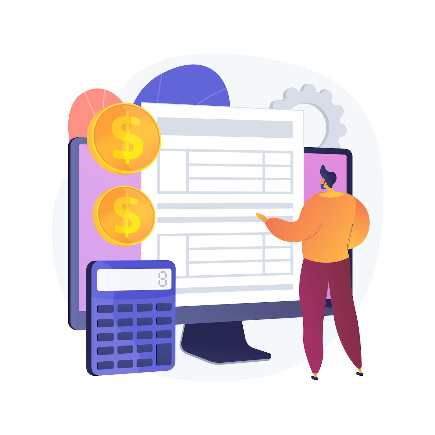 Payment tracking and receivables preview